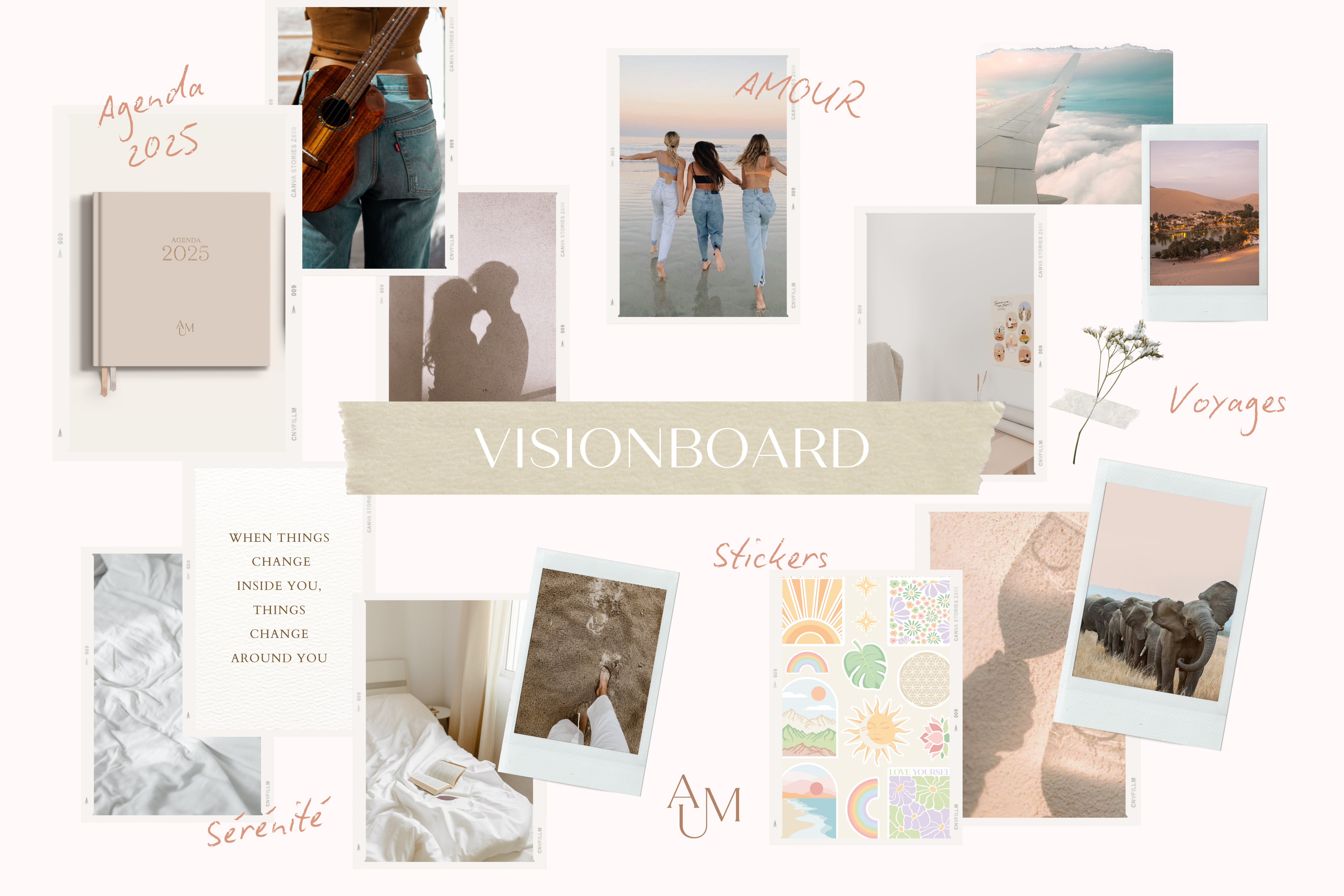 Le vision board comme prémice de votre organisation